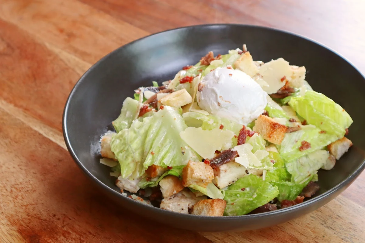 Salmon Caesar Salad, Albion Hotel