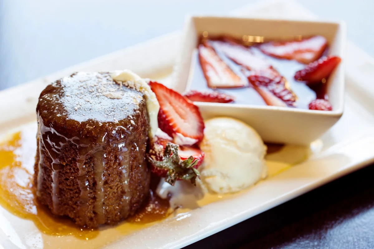 Warm Sticky Date Pudding, Albion Hotel