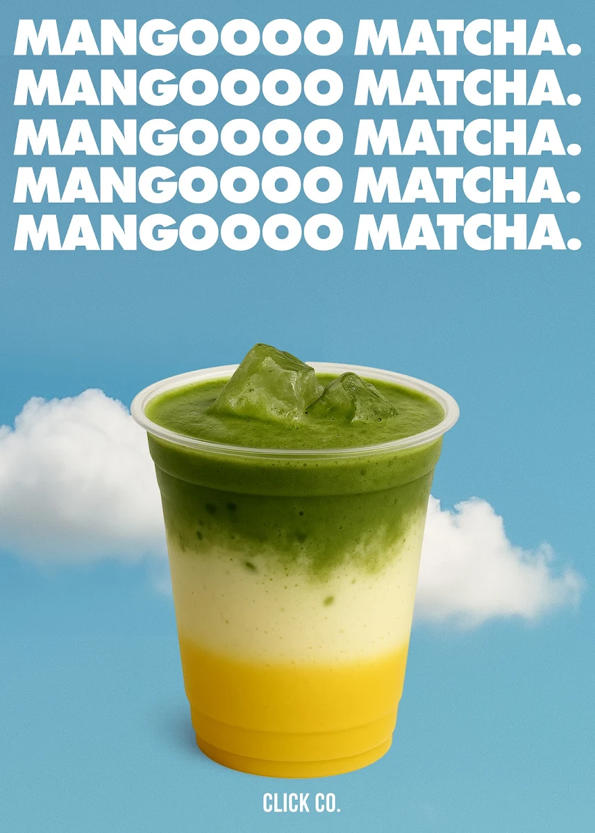 Mango Matcha, Click co. Coffee