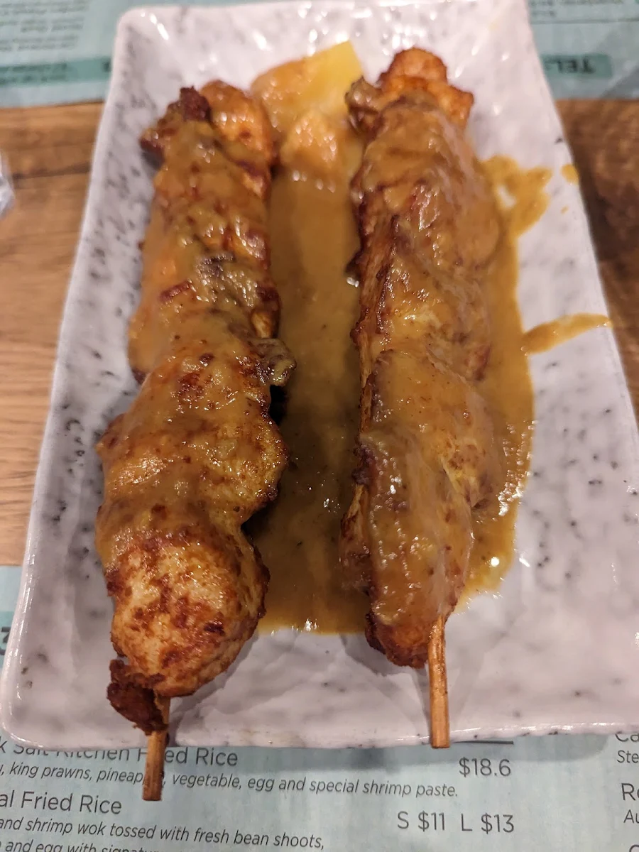 Satay Chicken, BLACK SALT KITCHEN