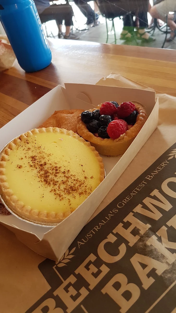Custard Tart, Beechworth Bakery Beechworth