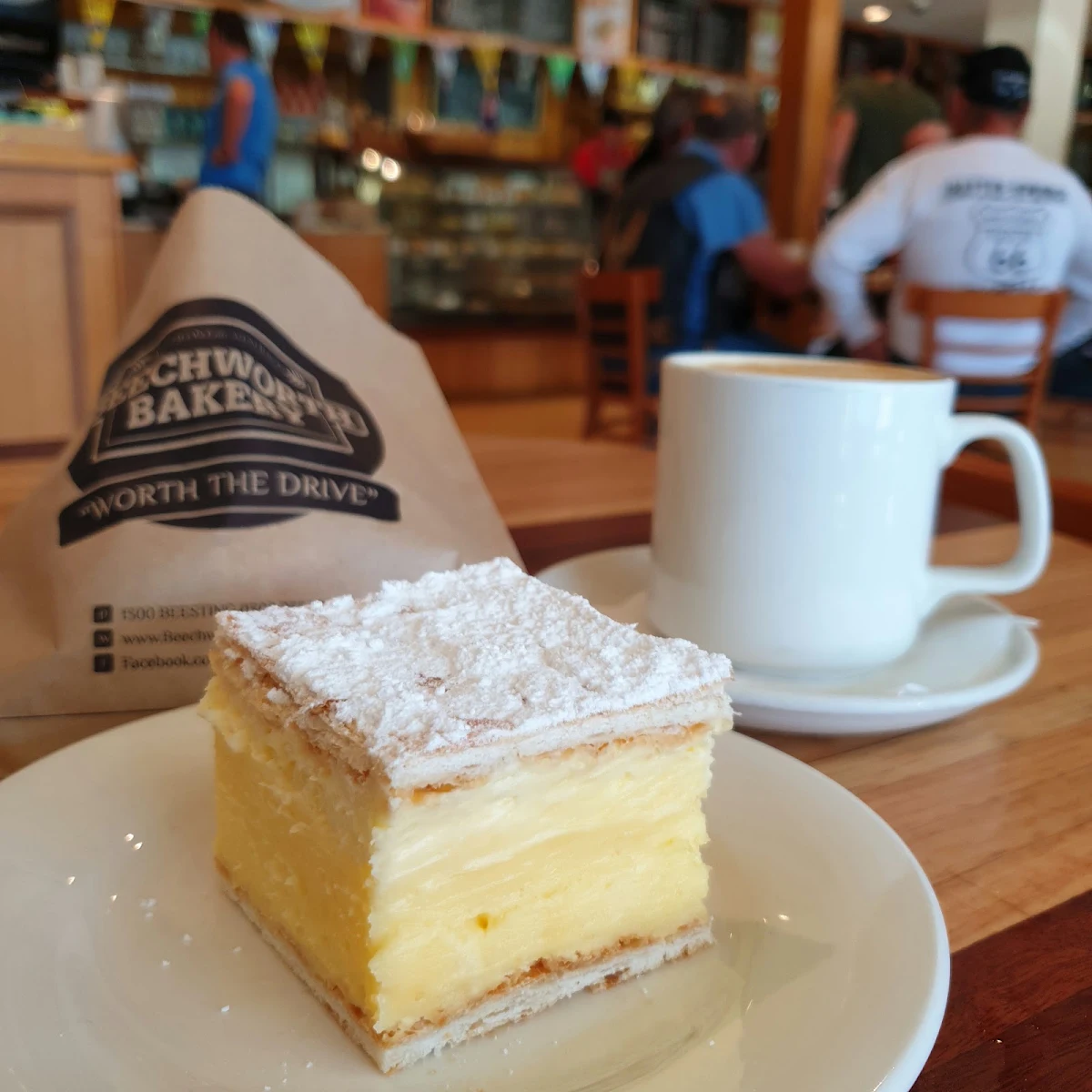 French Vanilla Slice, Beechworth Bakery Beechworth