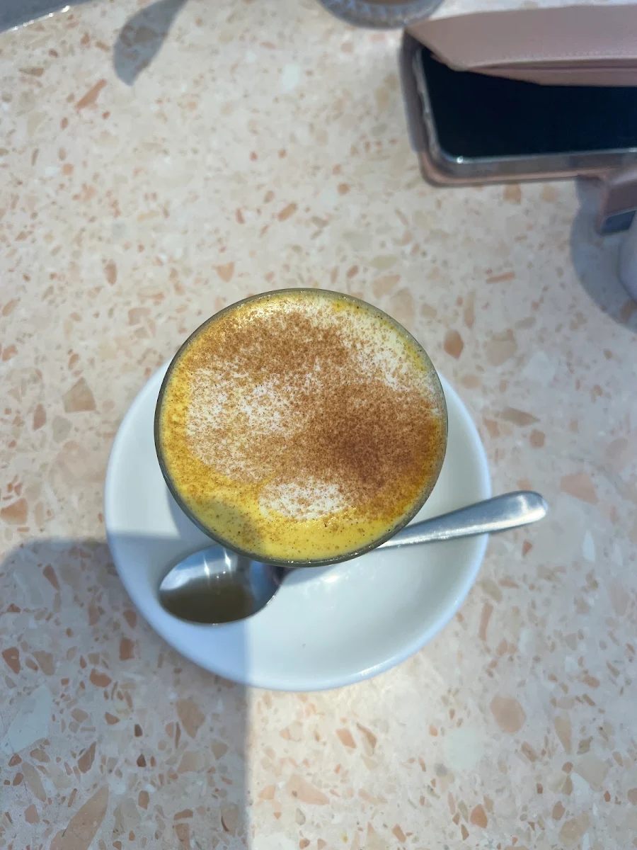 Turmeric Latte, The Brightside Cafe