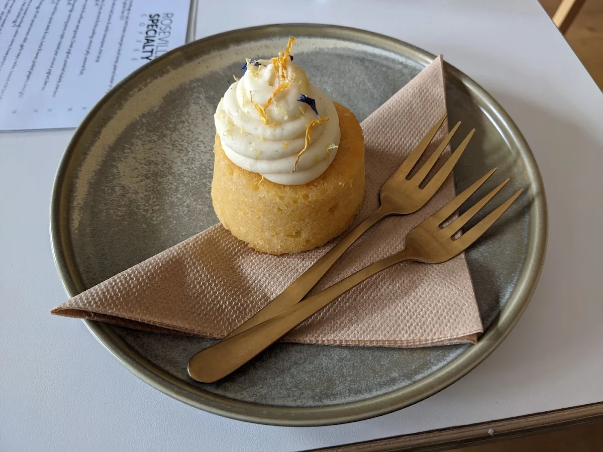 Lemon Polenta, Calibrate Coffee - Roseville Specialty Coffee