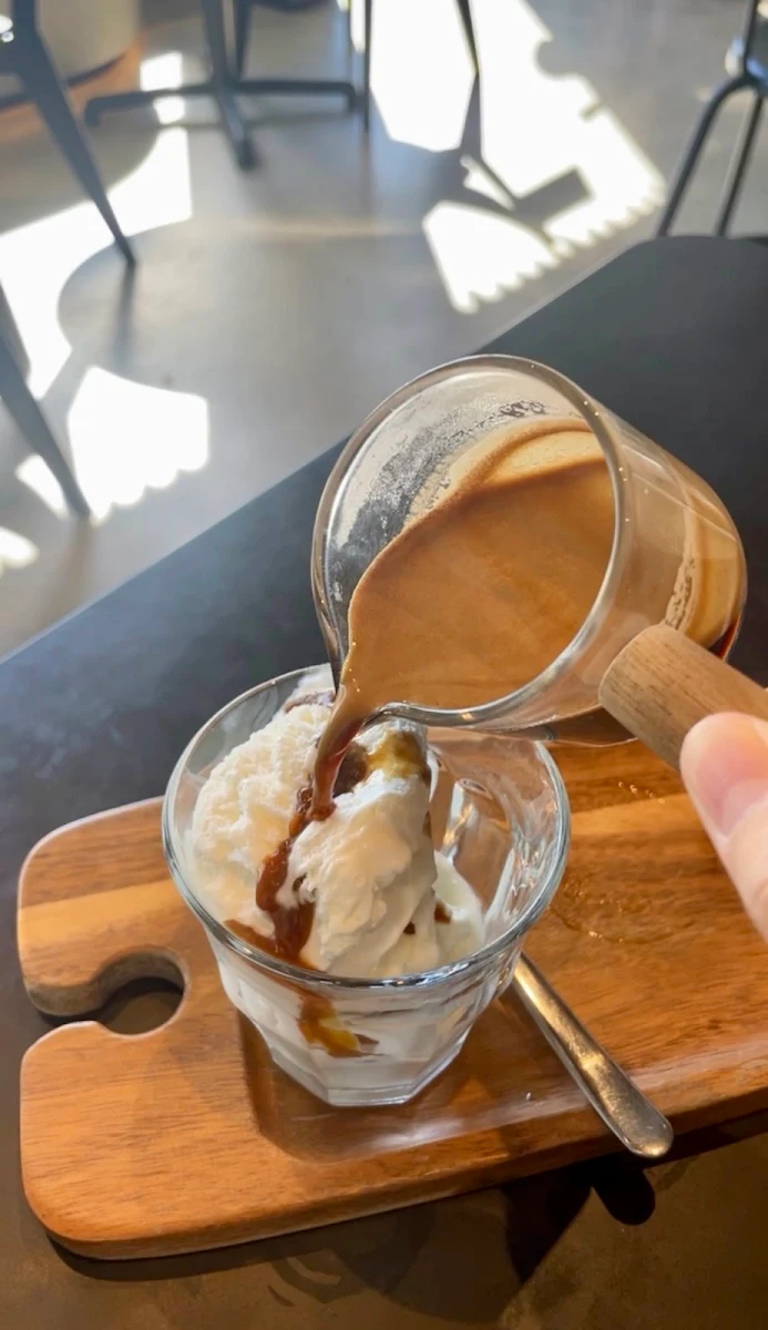 Affogato, Hikari Japanese Kitchen & Cafe
