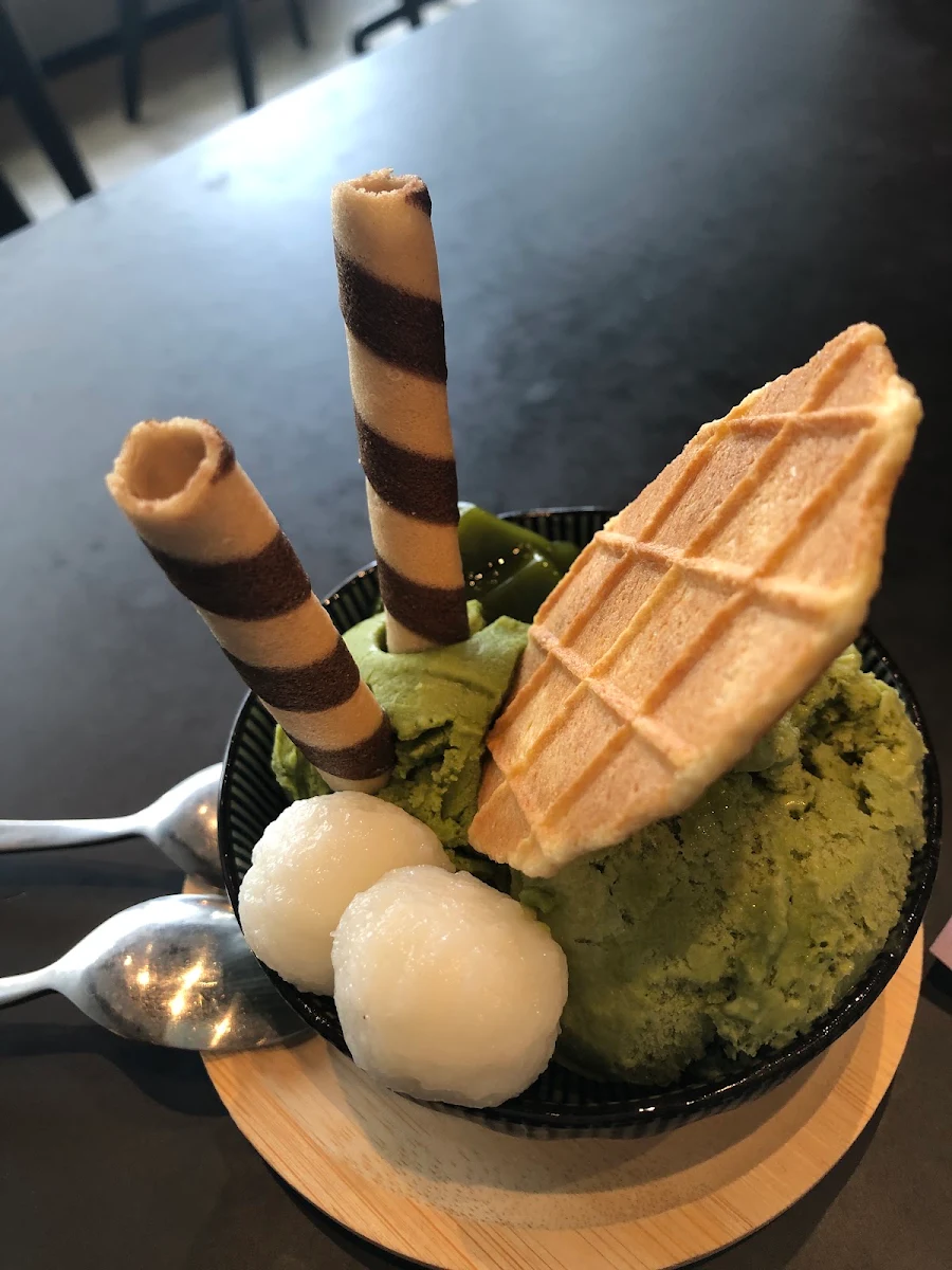 Matcha Sundae, Hikari Japanese Kitchen & Cafe