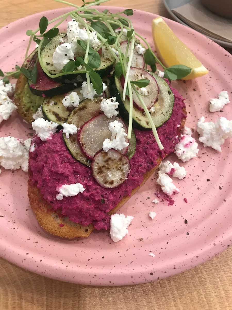 Beetroot Hummus, A GOOD DAY
