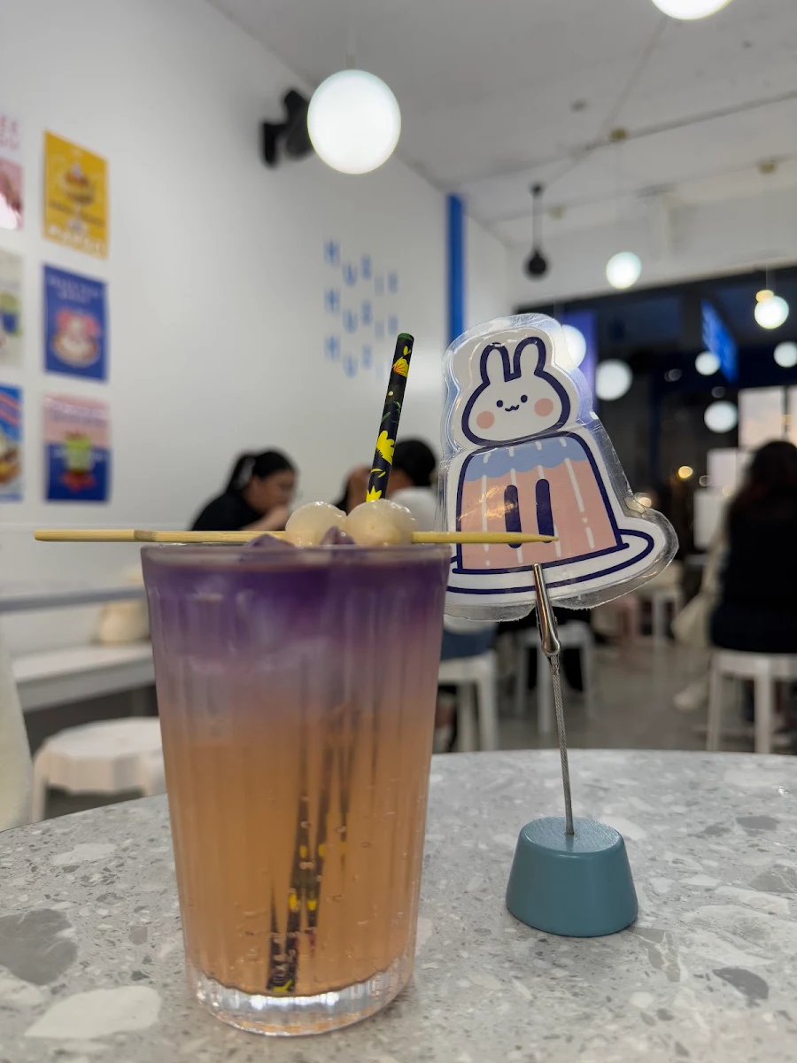 Butterfly Pea Flower Yuja Soda