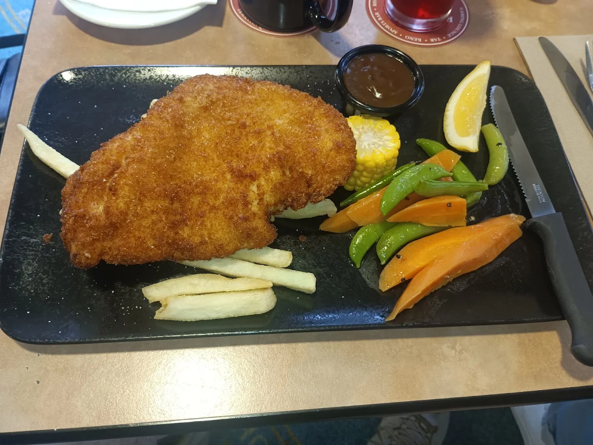 Chicken Schnitzel, The Royal Mail Hotel