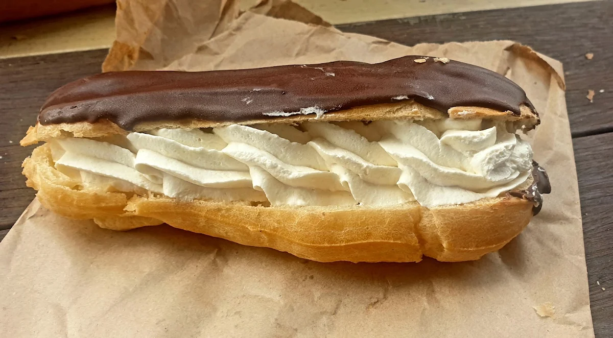 Chocolate Eclair, Exeter Bakery