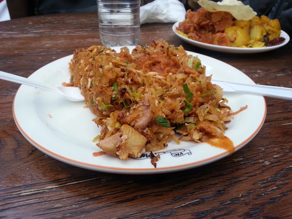 Chicken Koththu Roti, Drums- Sri Lankan Streetfood