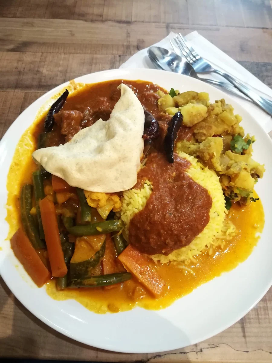 Rice and Curry, Drums- Sri Lankan Streetfood
