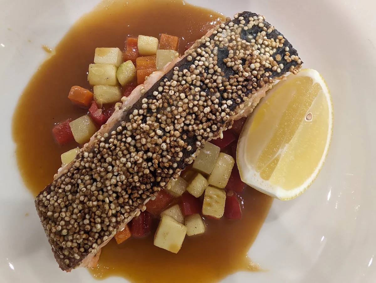 Salmon, Angliss Bistro