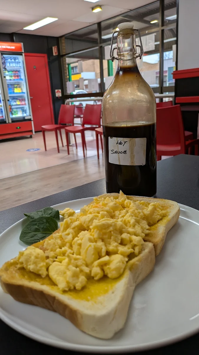 Scrambled Eggs, Ay-Jays Cafe