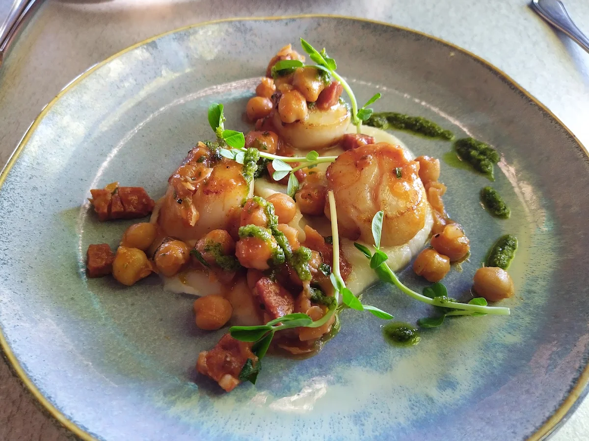 Seared Scallops, Centennial Vineyards Restaurant