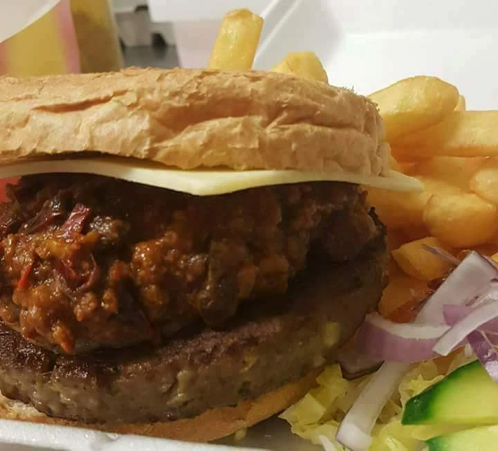Chilli Burger & Chips, The Loosefoot