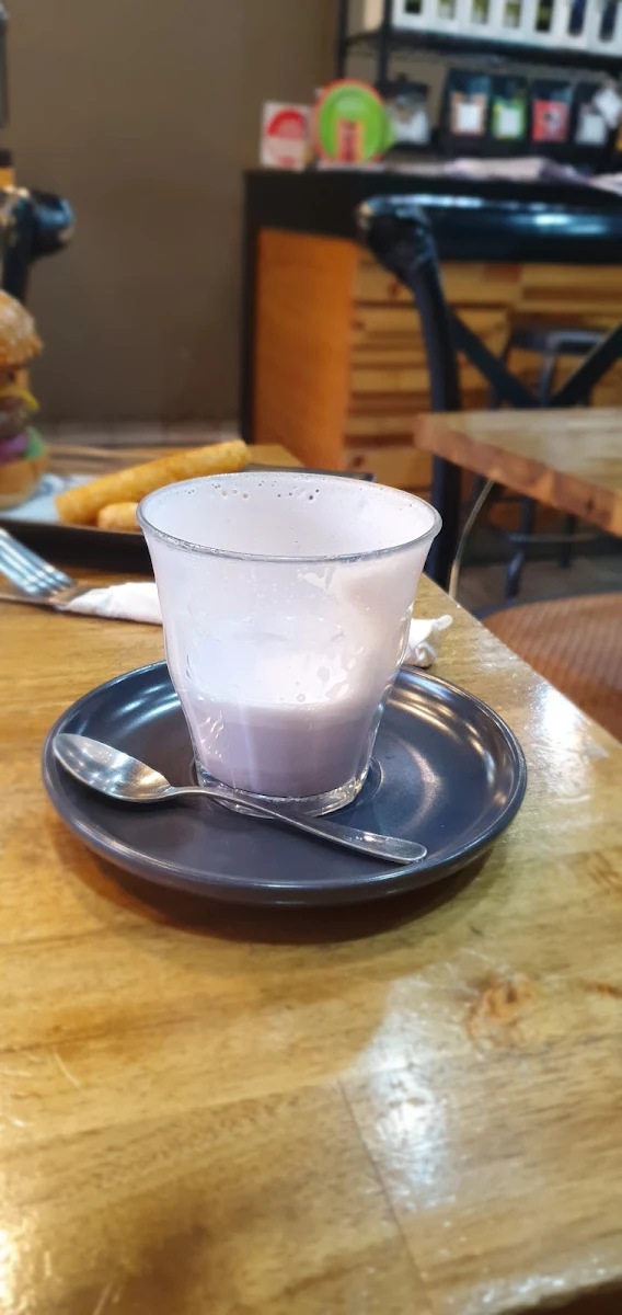 Iced Taro Latte