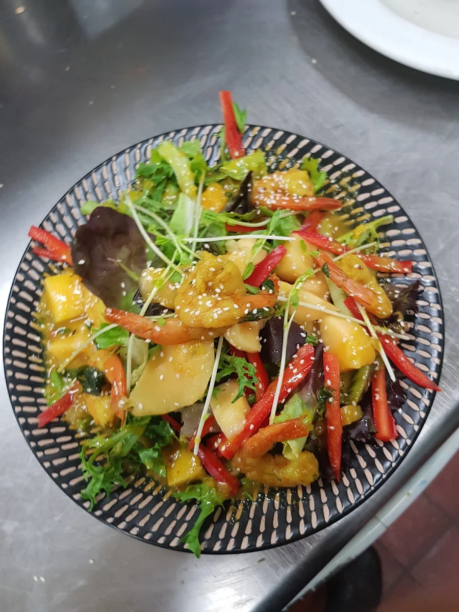 Coconut Prawn Salad