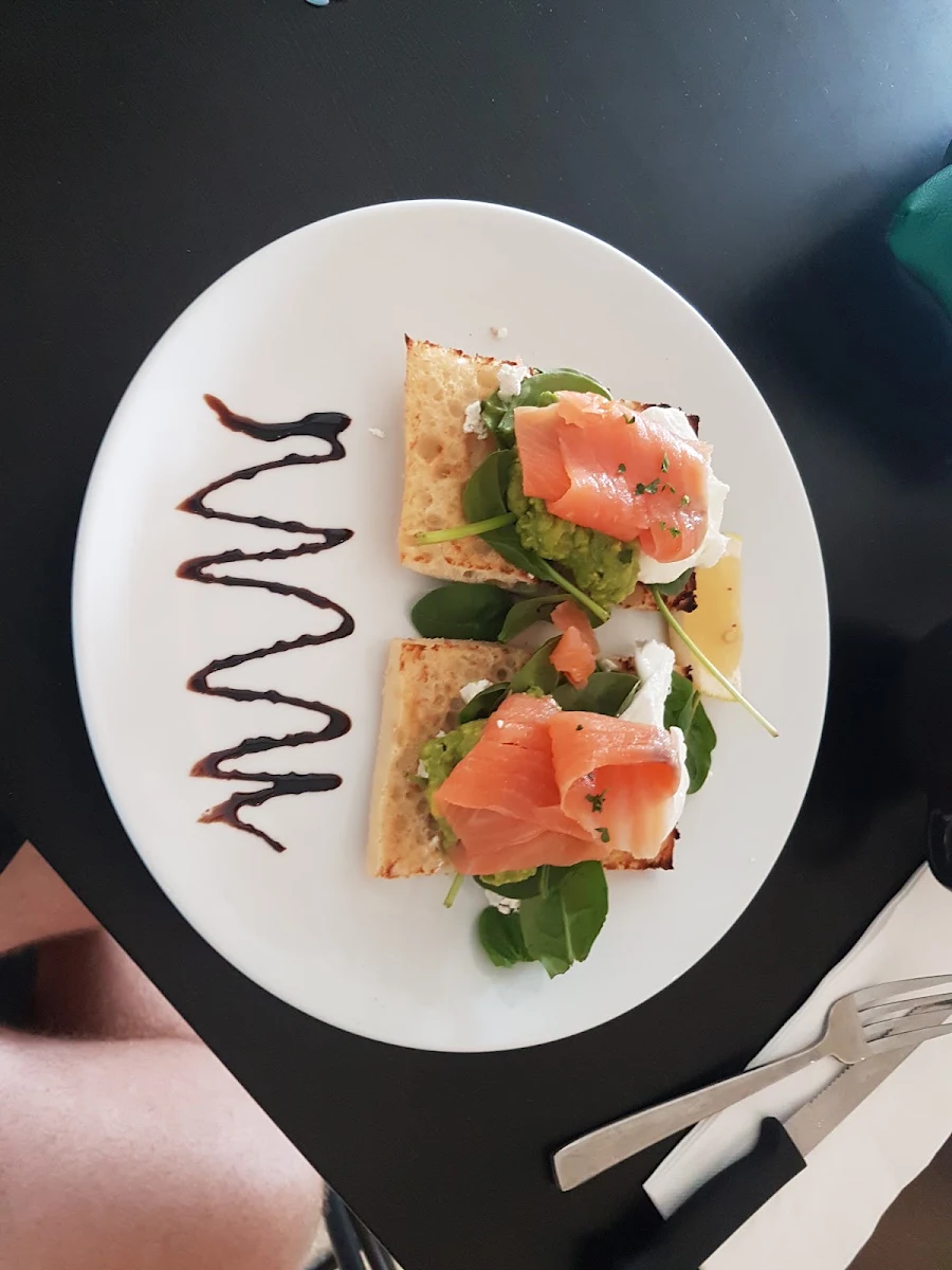 Salmon Stack, Mate’s restaurant and bar