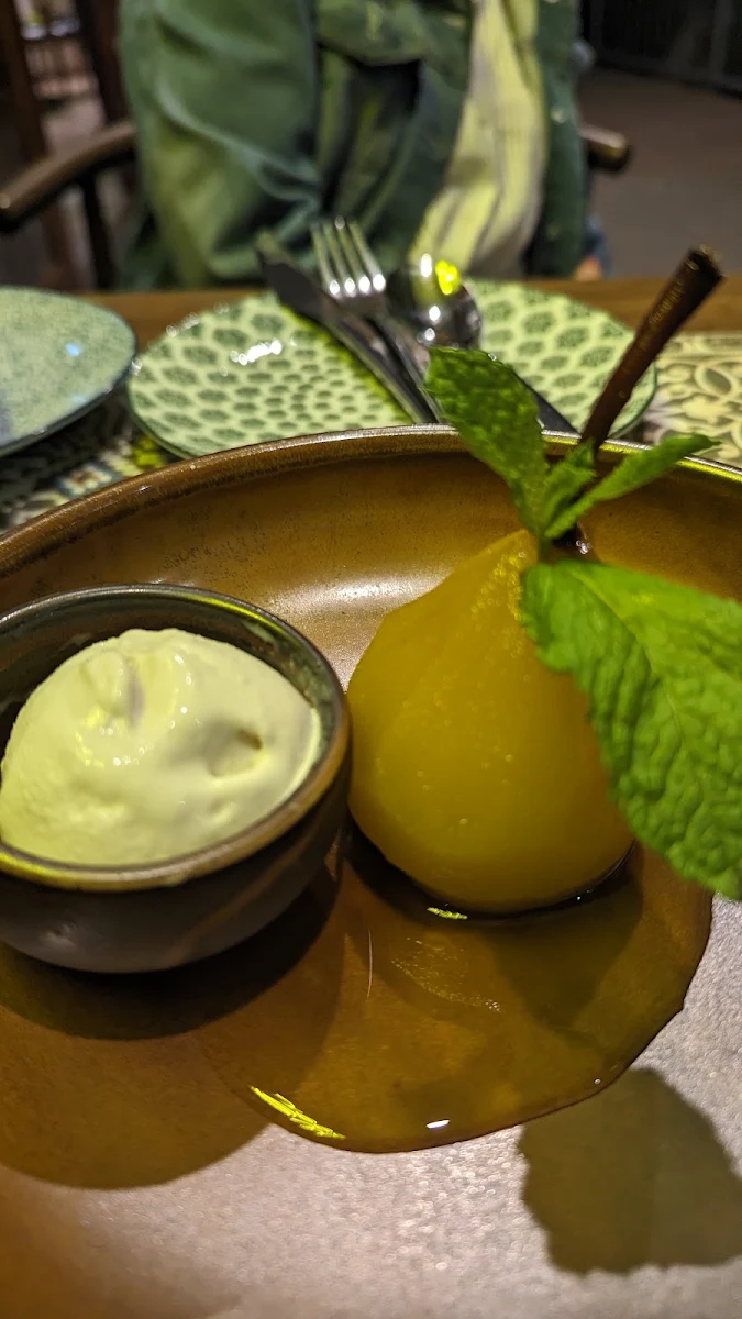 Poached Pear
