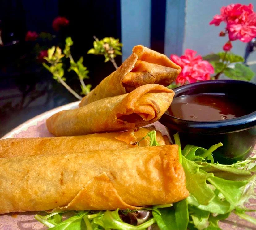 Prawn Spring Rolls, Australian National Hotel