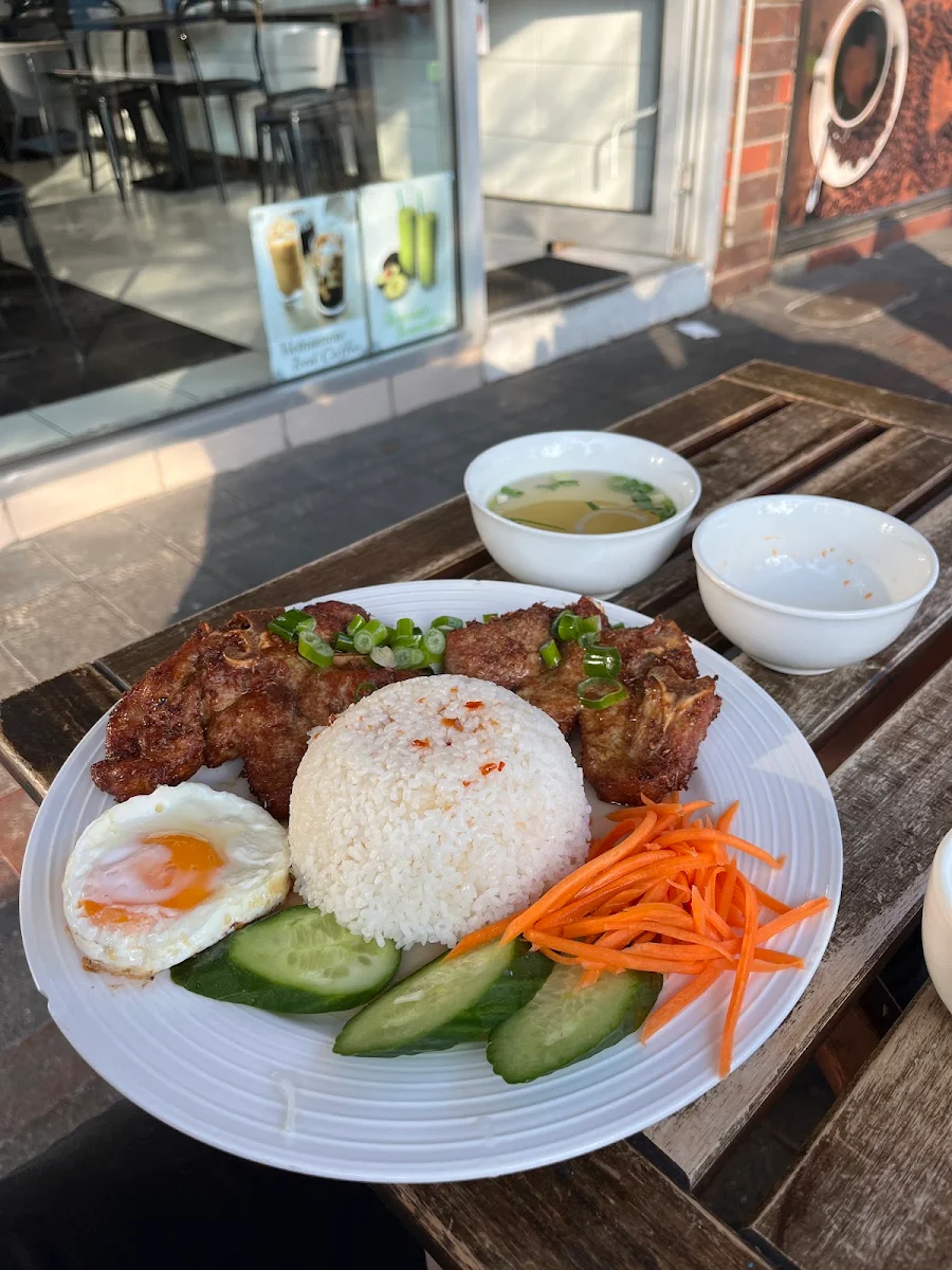 Pork Chop Broken Rice