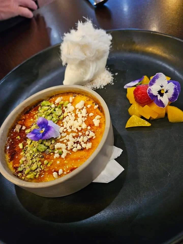 Peach Creme Brulee