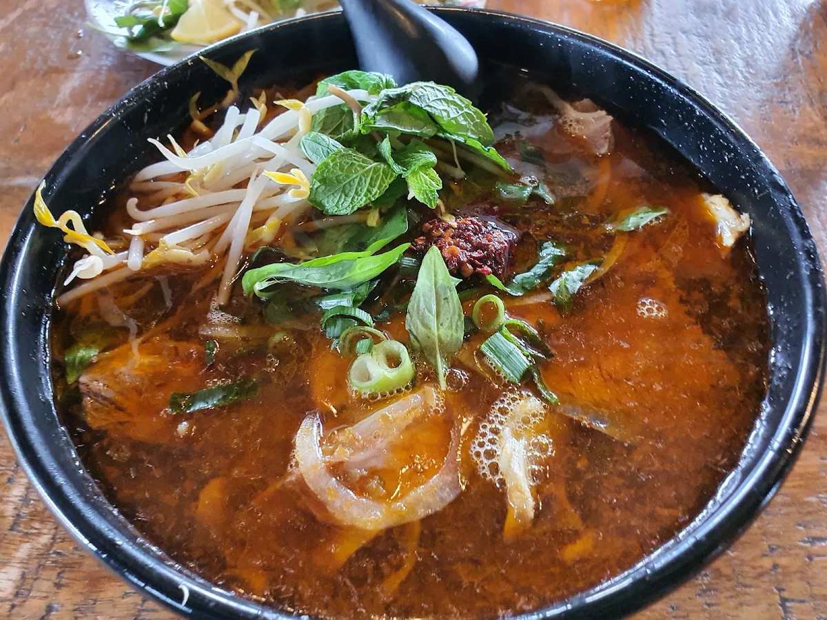 Bun Bo Hue Spicy Beef Noodle Soup GF