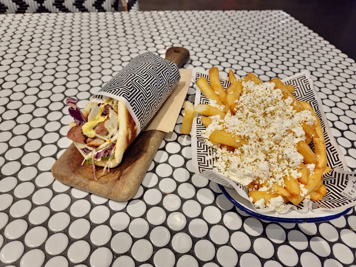 Beef Wrap, Zeus Street Greek Broadway Sydney