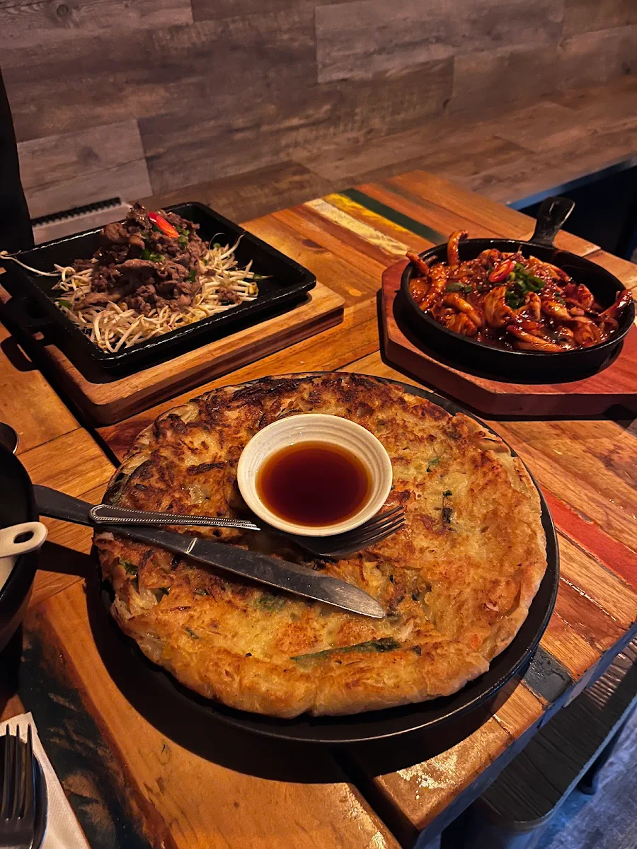 Seafood Pancake