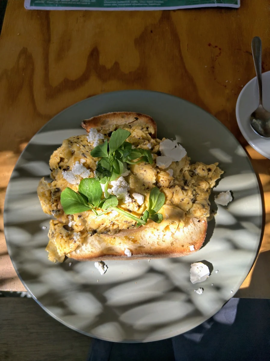 Truffle Scrambled Eggs