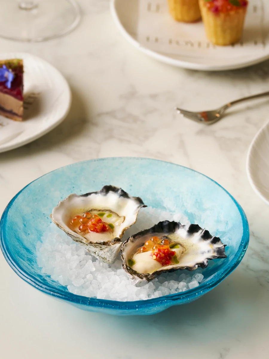 Freshly Shucked Oysters
