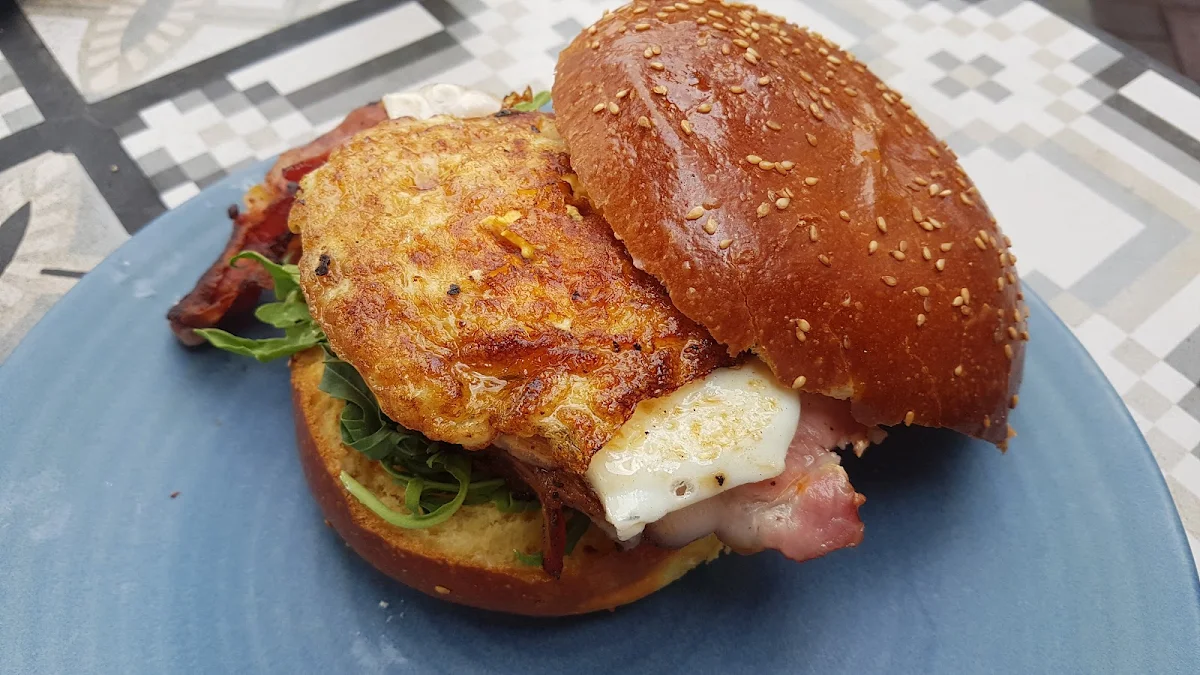 Bacon & Egg Brioche, Zuma Caffè