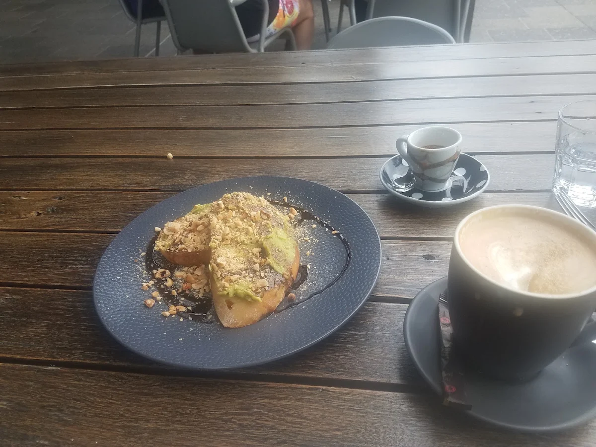 Smashed Avo, THE DISPENSARY Coffee · Kitchen · Bar