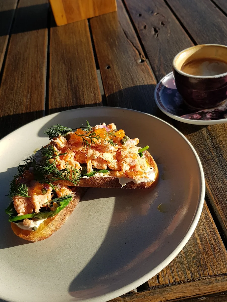 Taramasalata, THE DISPENSARY Coffee · Kitchen · Bar