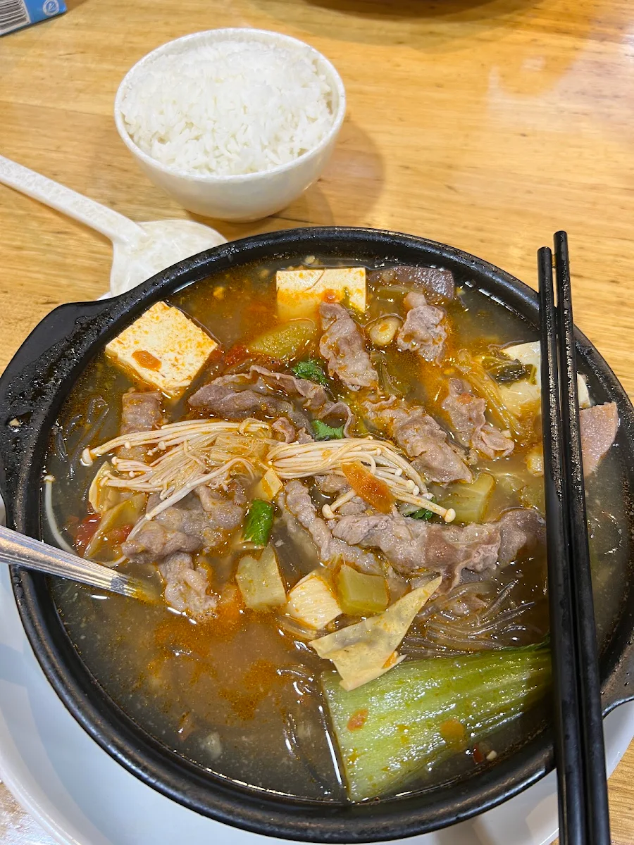 Lamb Tom Yum Noodle Soup