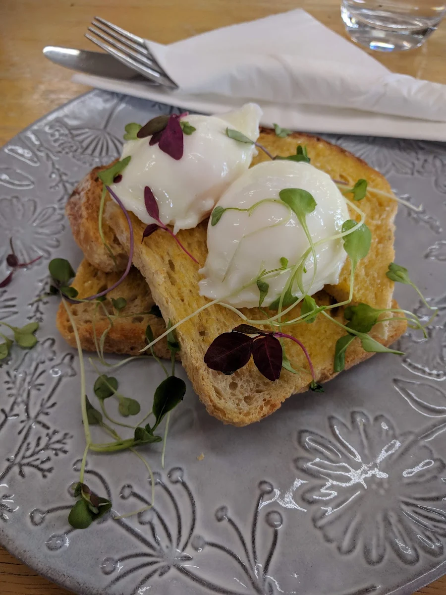 Eggs on Sourdough