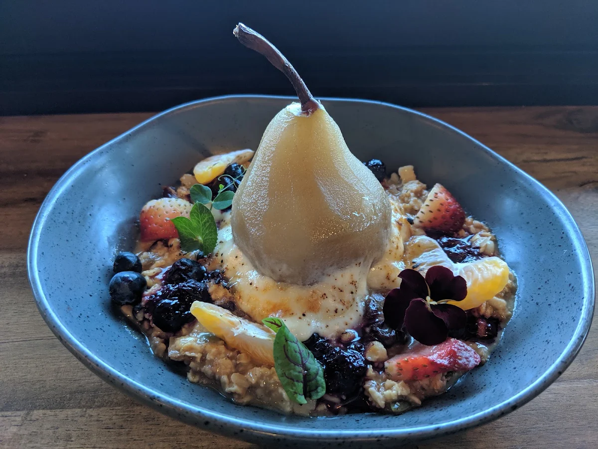 Poached Pear