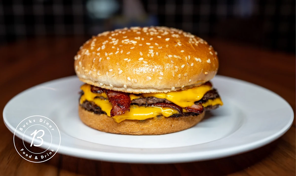 Beef Burger, Bucks Diner