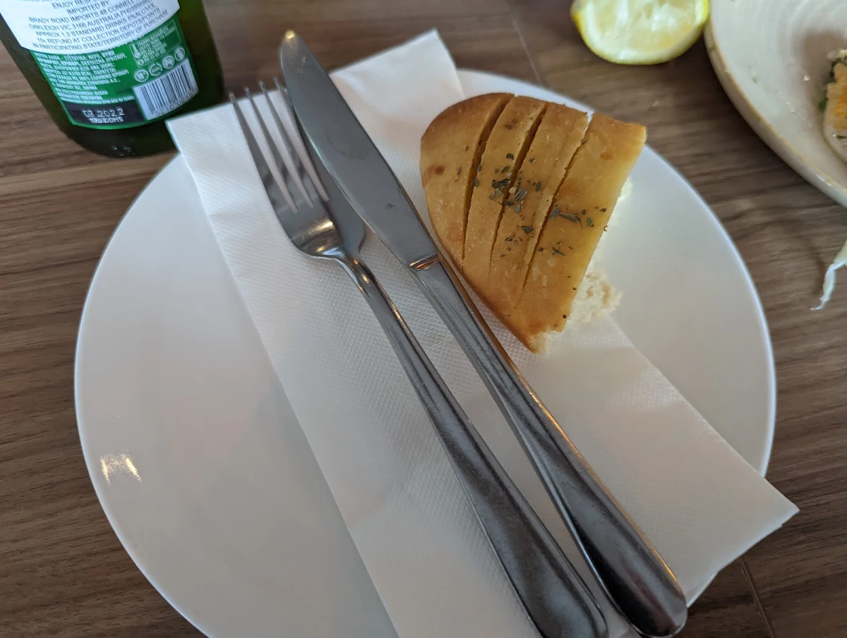 Garlic Bread, Elia Greek Tavern