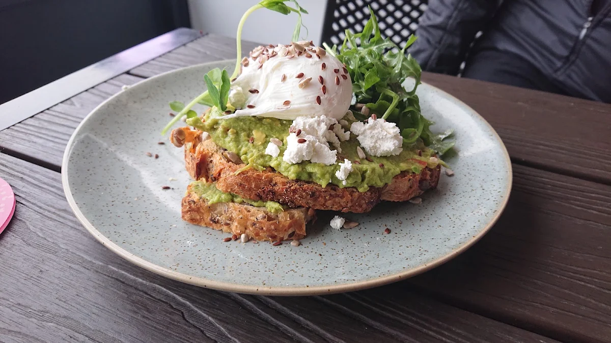 Smashed Avocado, The Local Eatery Cafe, Bar & Restaurant
