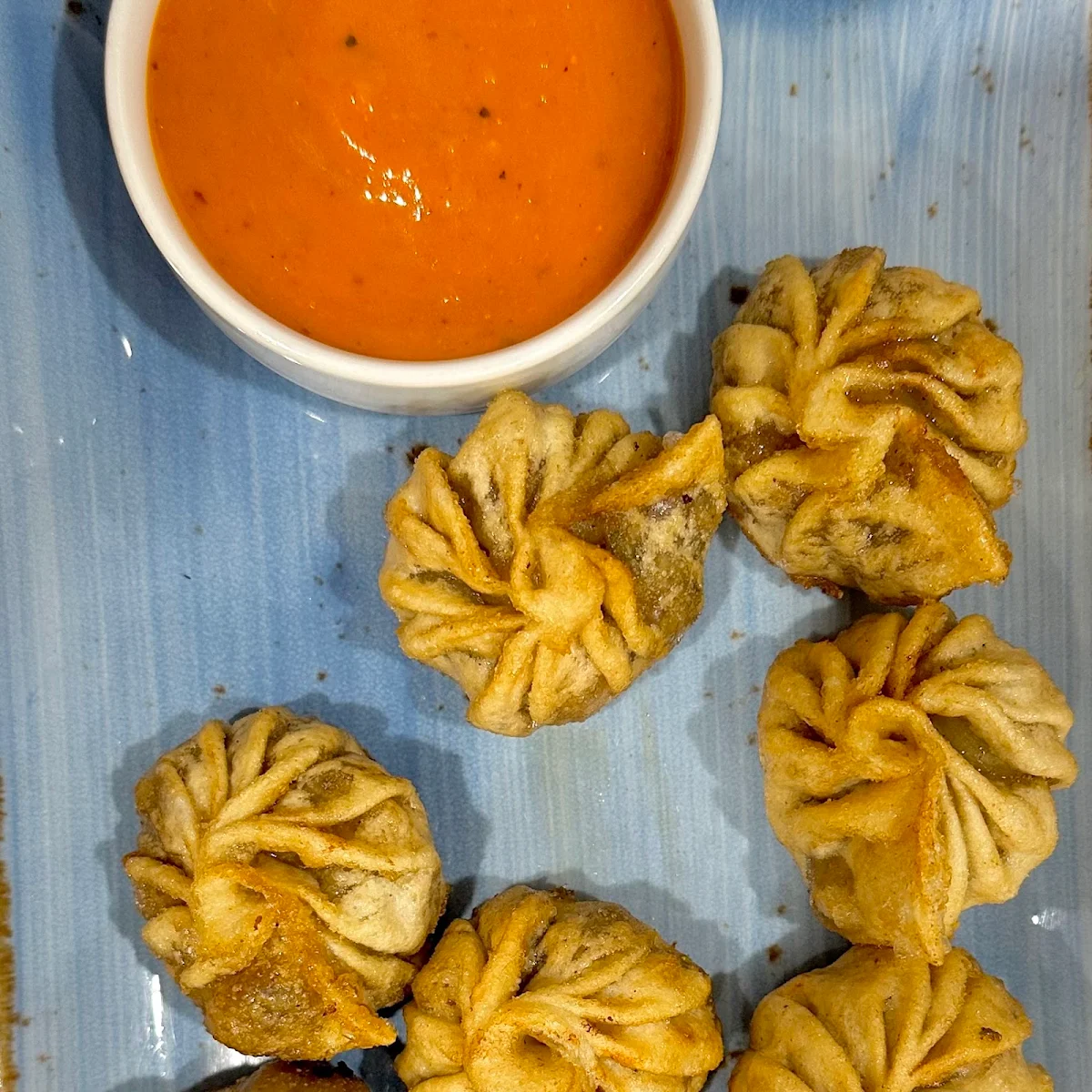 Fried Momo, The momos