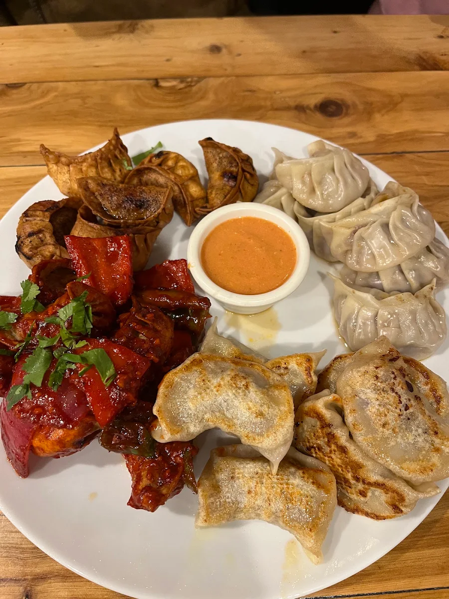 Momo Platter 24pcs, The momos