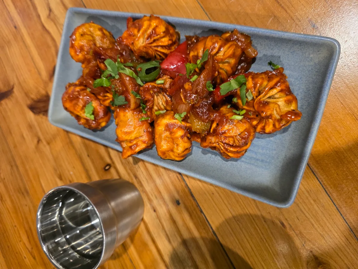 Spicy Fried Momos, The momos