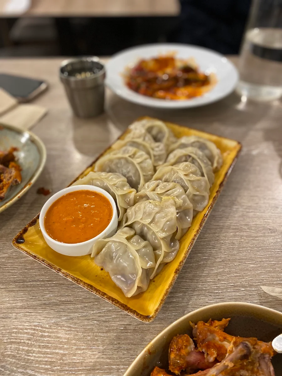 Steamed Momos, The momos