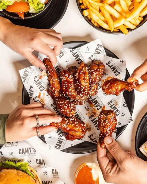 Wings, Camy's Chargrill Chicken Green Square