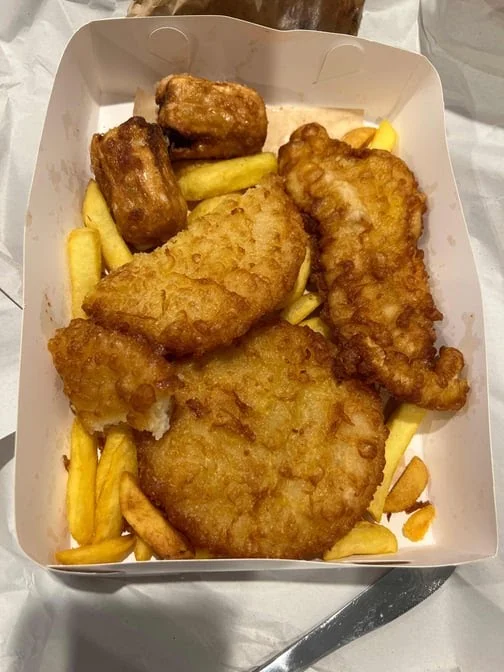 Highlights, Hungry Mouth Pizza, Fish and Chips