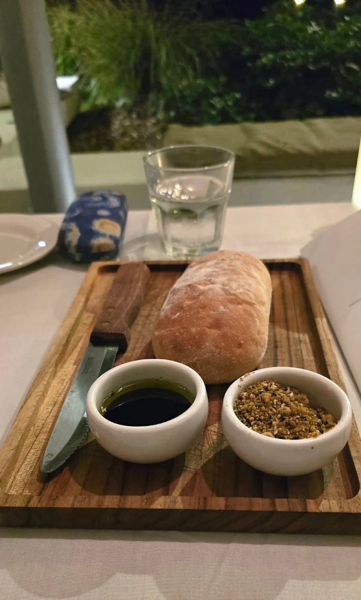 Ciabatta Bread with Dukka, Bistro C