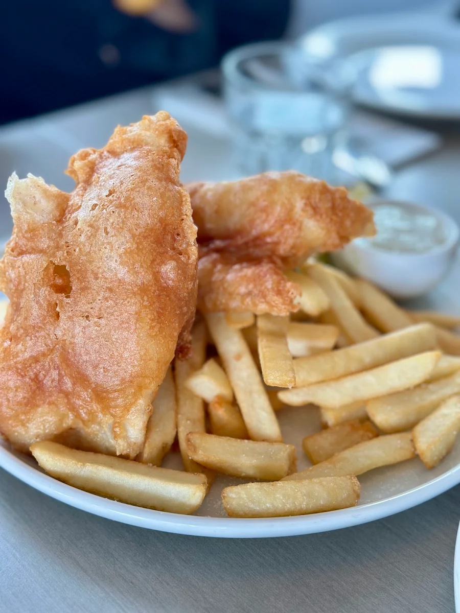Cider Battered Fish, Bistro C
