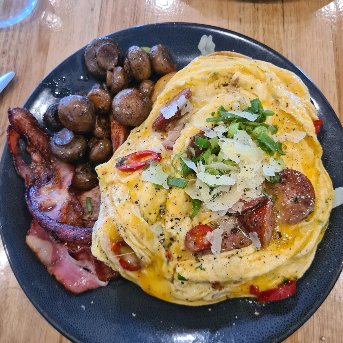 Chilli Scrambled Eggs